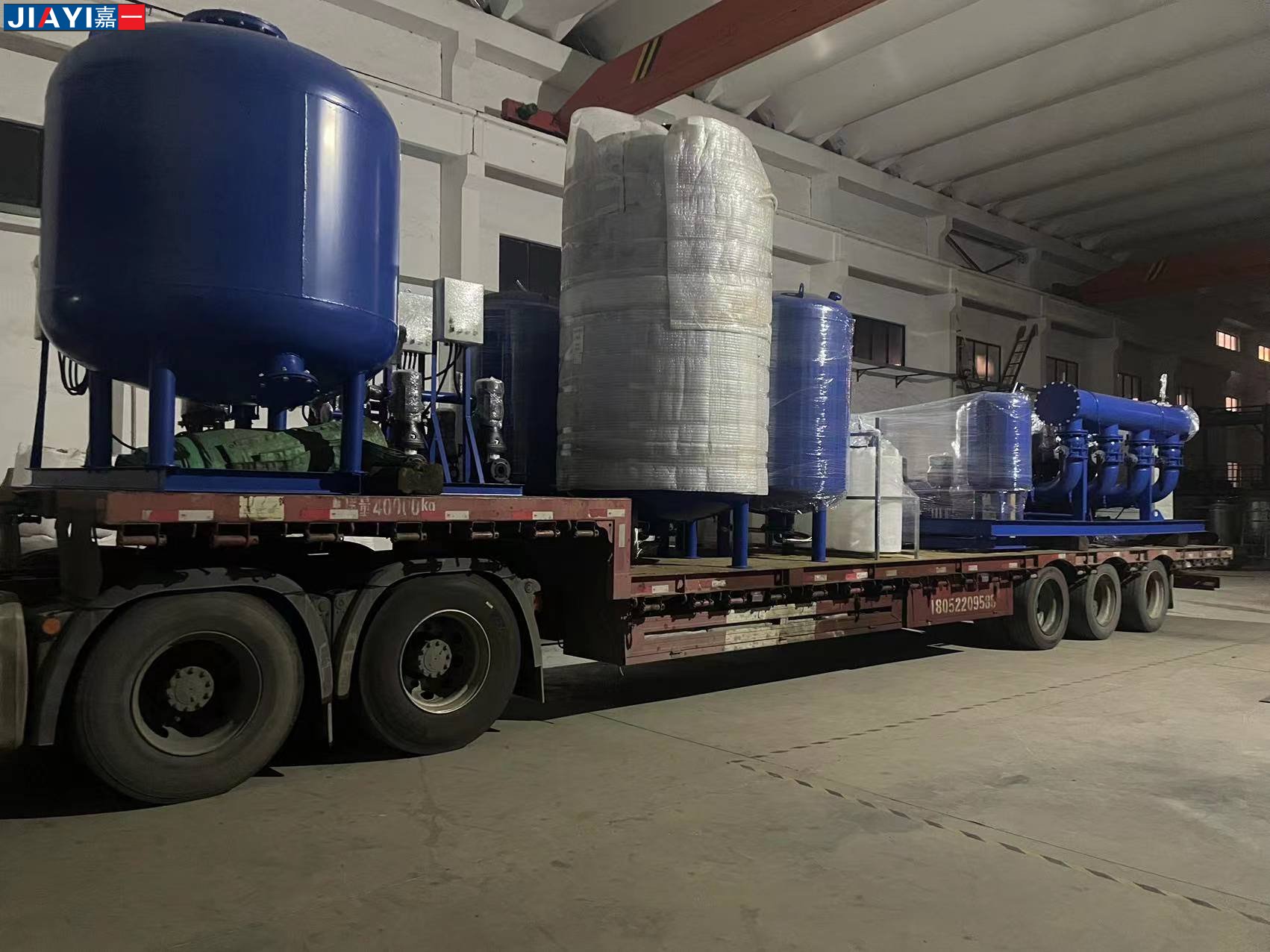 江蘇徐州專車(chē)直達(dá)定壓補(bǔ)水機(jī)組3套，全自動(dòng)加藥裝置4套，變頻供水機(jī)組2套，全自動(dòng)石英砂過(guò)